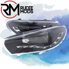 R8 Style Headlights to fit VW Scirocco 2.0 TSI Trupart PHL9068 